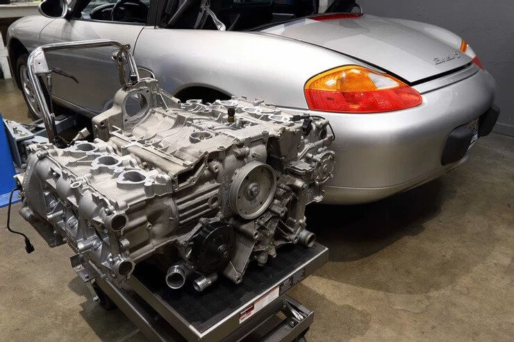 2002 Porsche Boxster Roadster S Engine Replacement